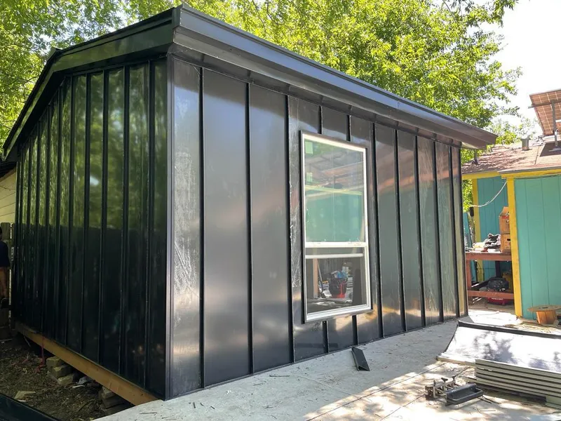 Black standing seam metal wall panels for Roof Inspection in Yucaipa